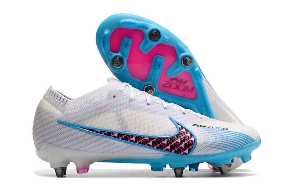 Nike Air Zoom Mercurial Vapor XV Elite SG - blanc bleu